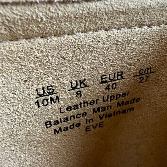 Naturalizer Eve Nude Taupe Leather Slip On Loafer Flat Shoes Dye Cut Women's‎ 10 - Picture 10 of 16